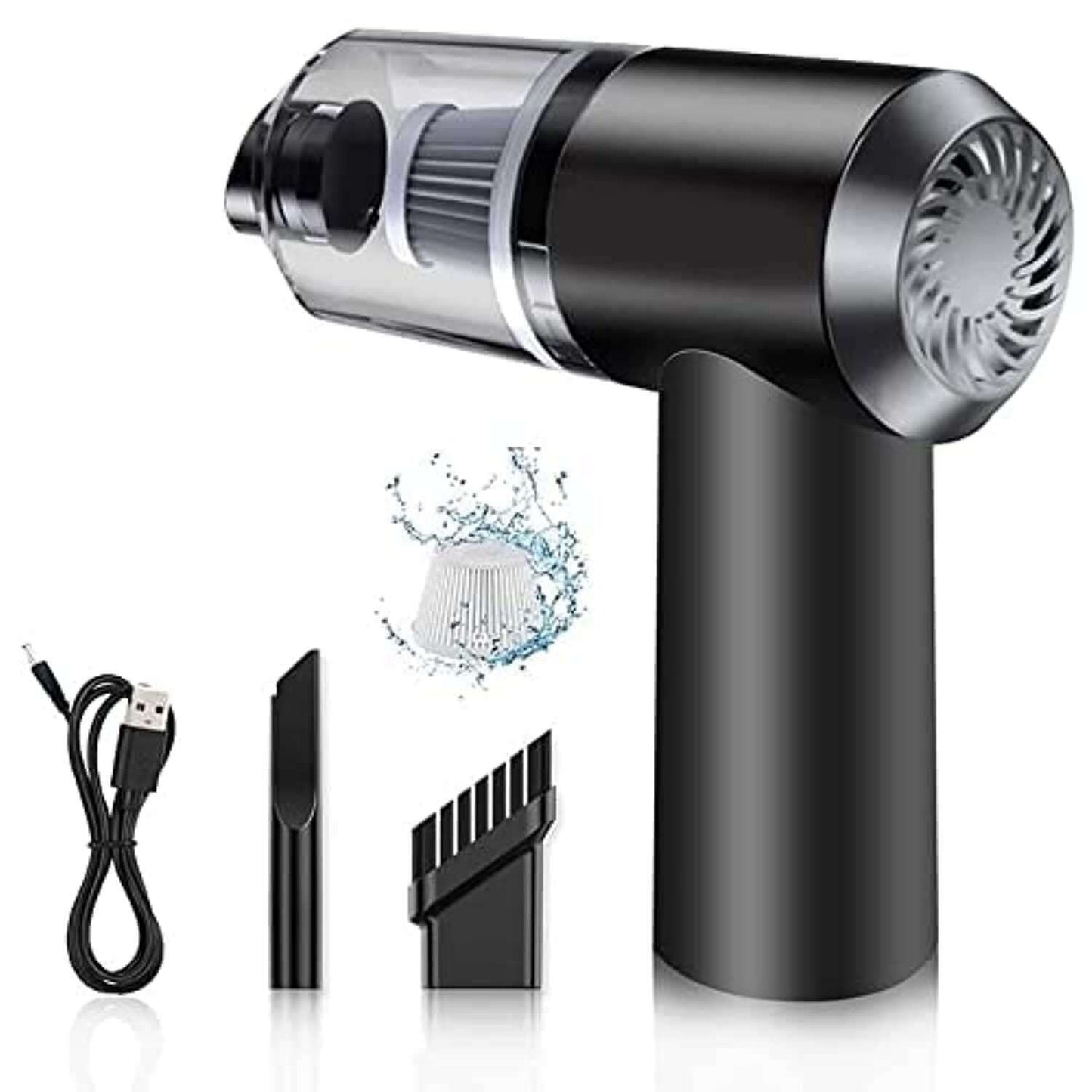 Wireless Handheld Car Vacuum Cleaner - Compact & Portable