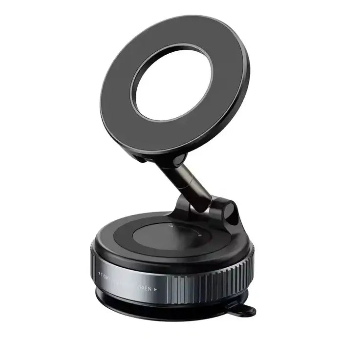 Magnetic Vacuum Suction Mobile Phone Holder on a white background