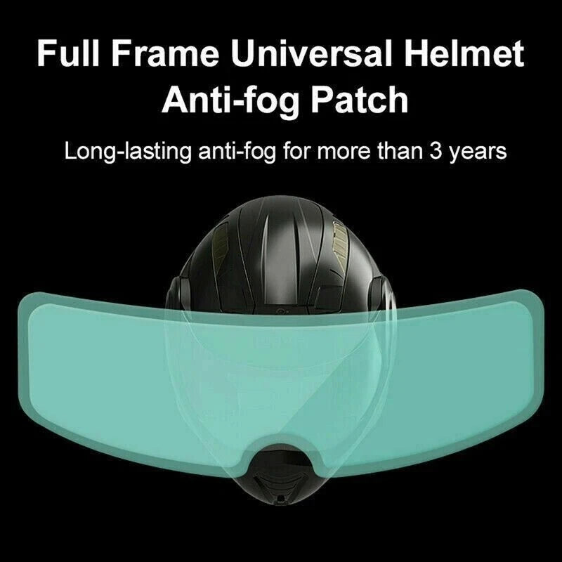 Anti-Fog Helmet Film for Motorcycle – Photochromic Protection