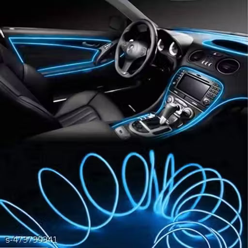 Car Interior Neon LED Lights with Fuse protection – 5V USB Mood Lighting for Stylish Rides